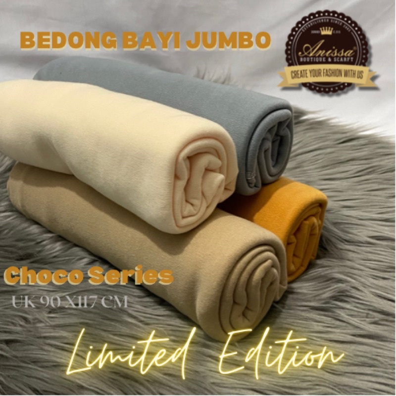 Bedong Bayi jumbo Isi 4 pcs Warna Choho Series