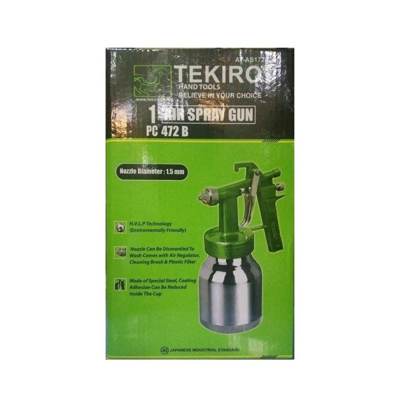 Tekiro Air Spray Gun 472 B - Alat semprot cat mobil furniture - Spray Gun Tabung Bawah TEKIRO