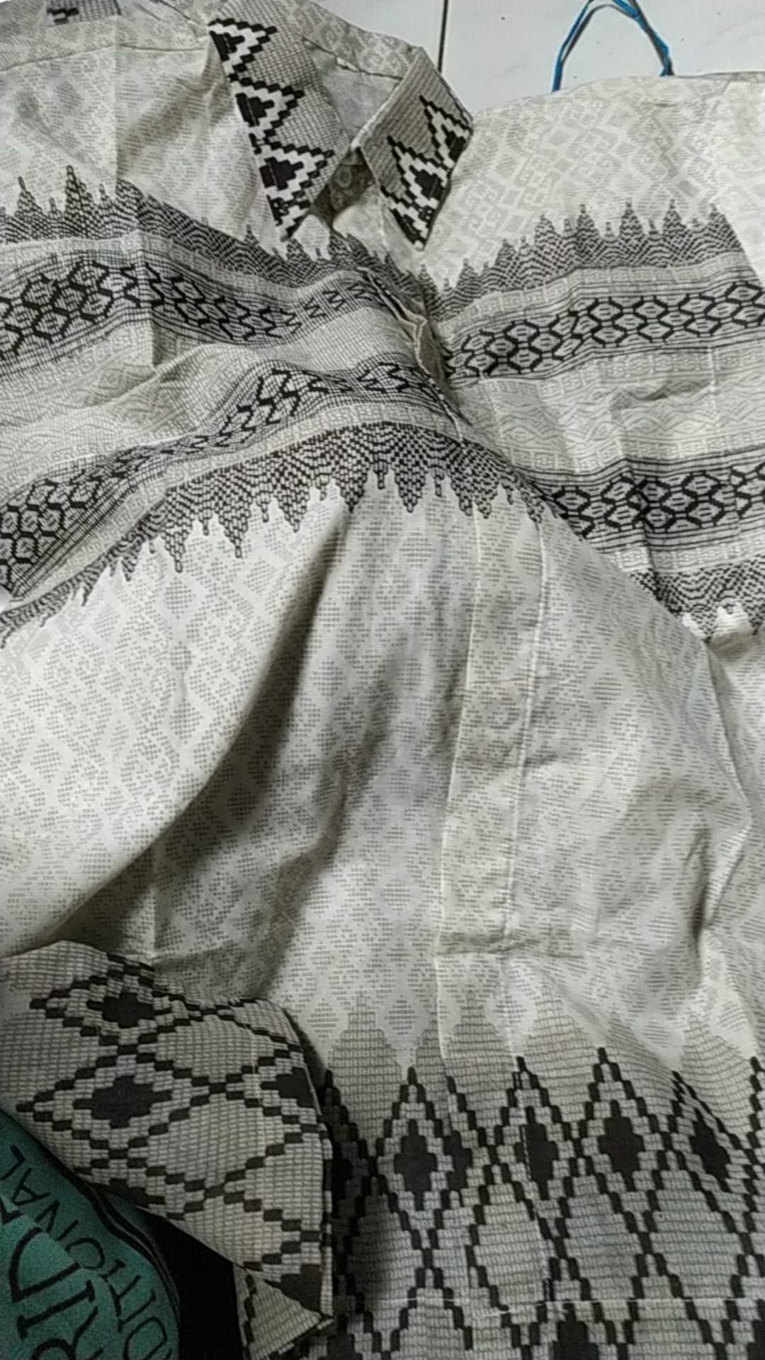 Bswart Batik Hrb026 Kenongo Hem Pendek Padi Pekalongan M L Xl Batik Pria Murah Modern Grosir