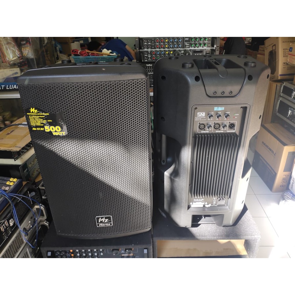 Jual Speaker Aktif Hertz 15 inchi 500 Watt Original Harga Per Box | Shopee Indonesia