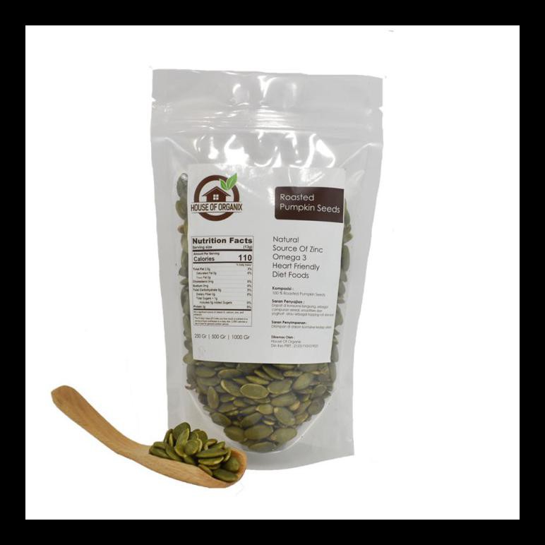 

UPDATE! ROASTED PUMPKIN SEEDS ( BIJI LABU PANGGANG ) - 500 GR MURAH