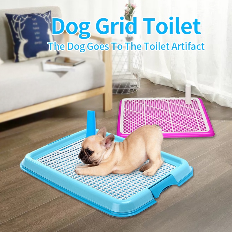 Pet Toilet Anjing Dog Training Potty Pad Pee Poop Training Pad Tray