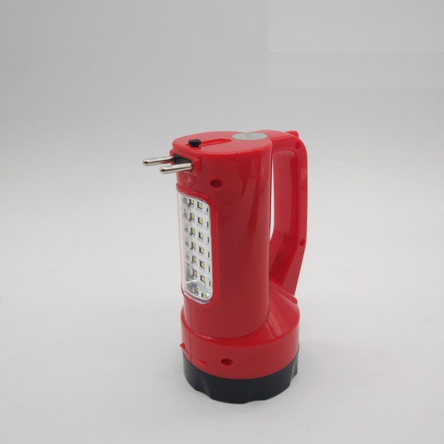 Lampu senter + emergency light LED AOKI ak-6519 Rechargable