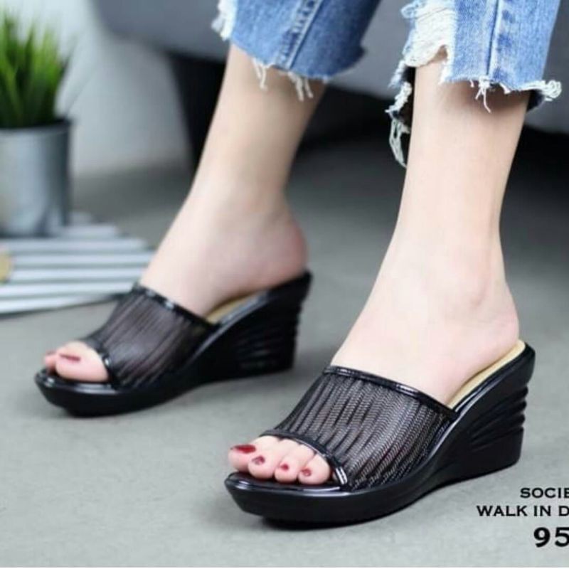  SANDAL  WEDGES WANITA  TERMURAH Shopee  Indonesia