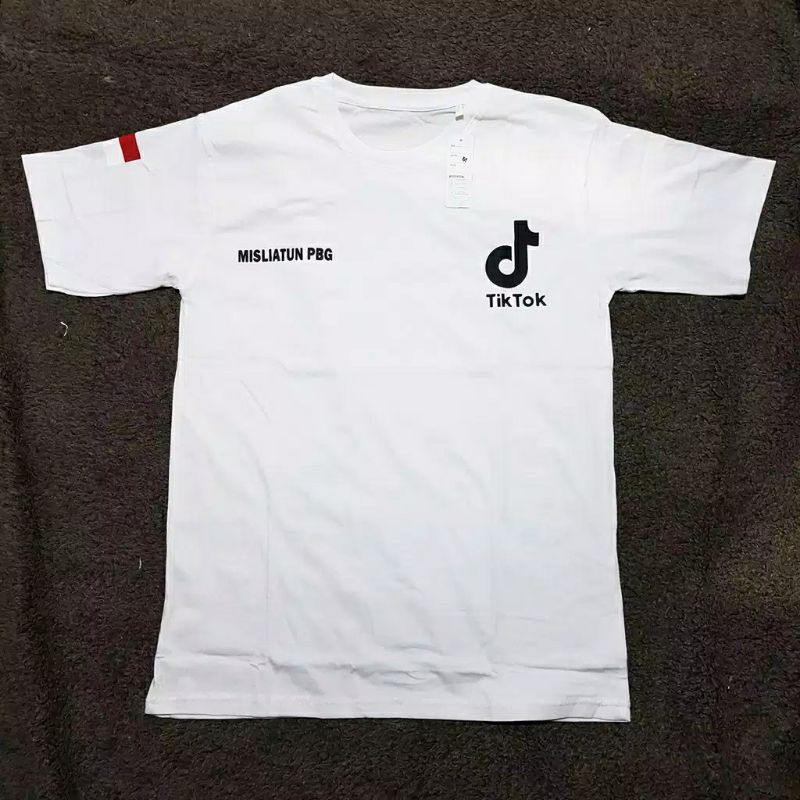 BAJU KAOS TIKTOK BISA REQUEST NAMA CHANNEL