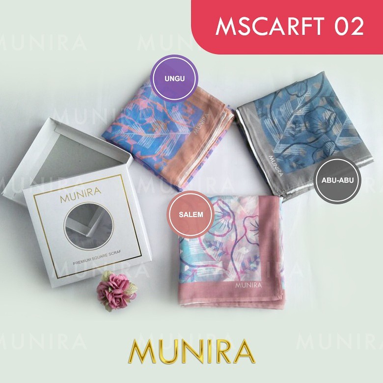 MUNIRA SCRAFT 02 | SEGI EMPAT MOTIF | SCRAFT PREMIUM | SCRAFT SYARI | SCRAF MOTIF