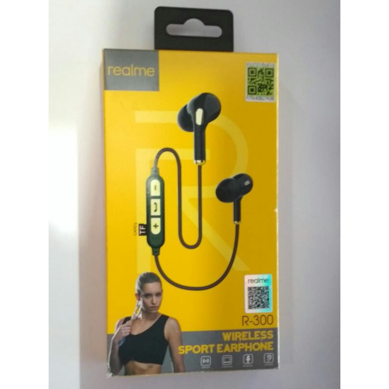 WIRELESS EARPHONE - REALME wireless sport earphone R-300