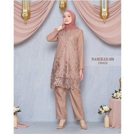 Namirah Setelan Kebaya Kondangan Tulle  Set Party M L XL XXL Jumbo