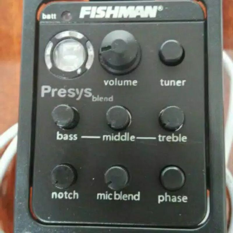 Preamp / equaliser gitar akustik Fishman micblend