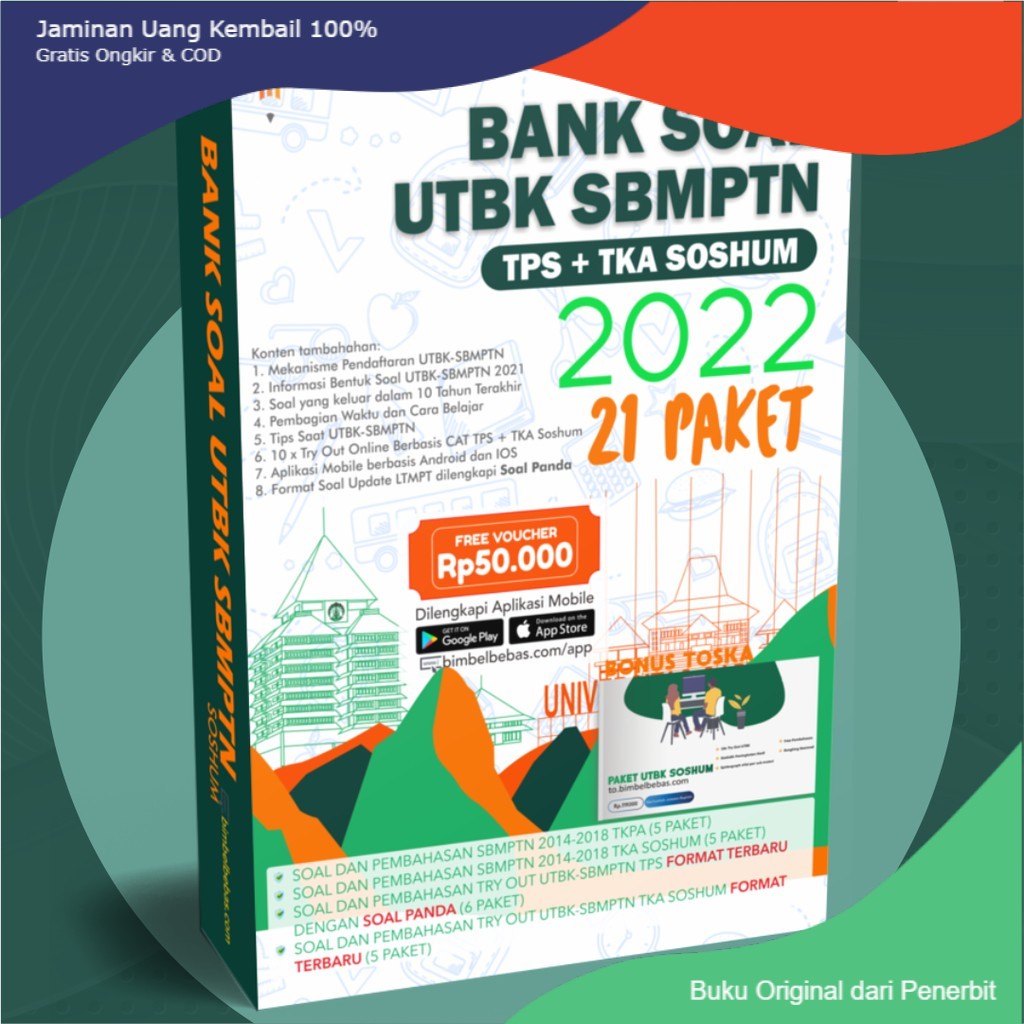 Jual Buku UTBK SBMPTN SOSHUM TPS DAN TKA | Shopee Indonesia