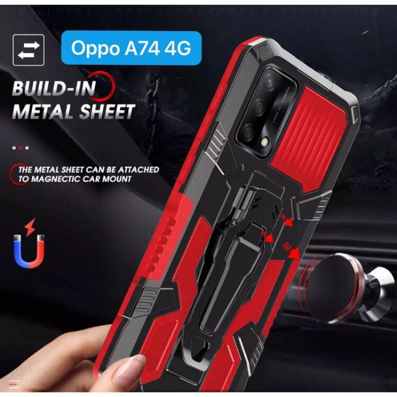 Case Oppo A74/A95 4G Hard Case Robot Cristal