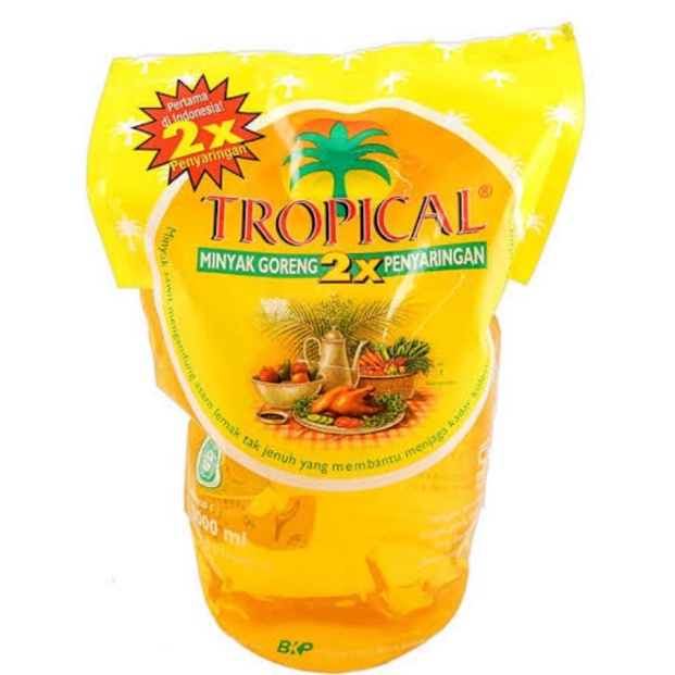 

minyak tropical 2 liter