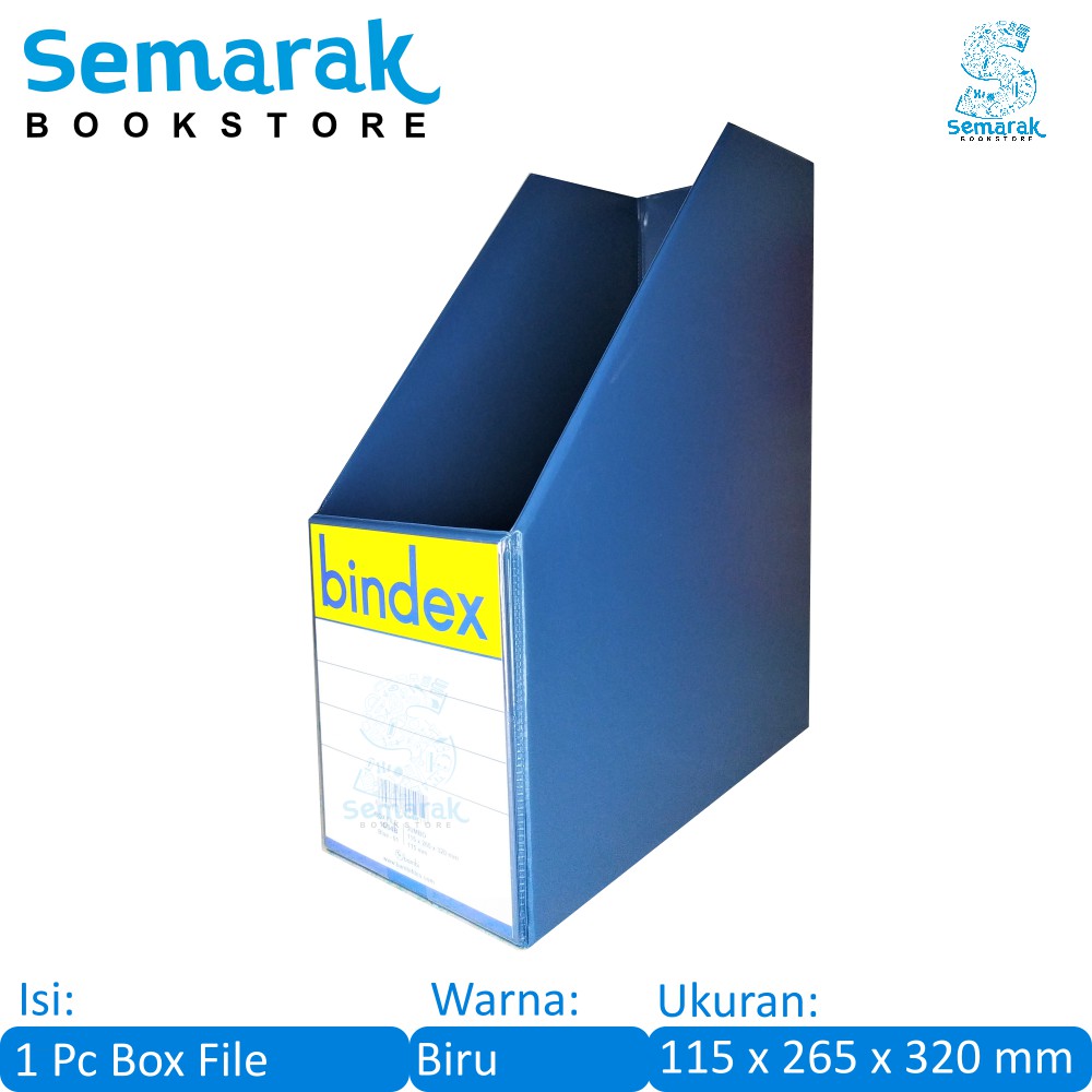 

Bindex 1034B Box File Jumbo - Biru