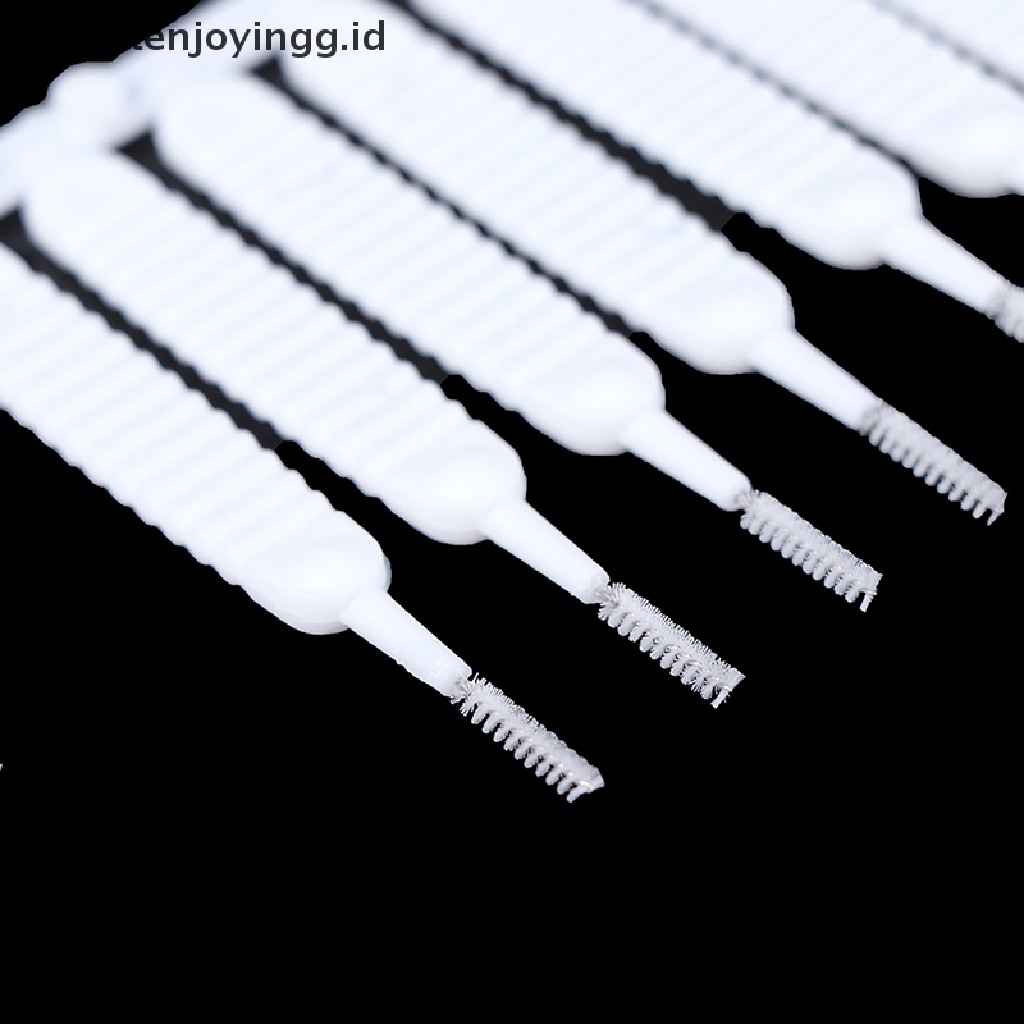 10pcs / set Sikat Pembersih Lubang Gap Anti Sumbat