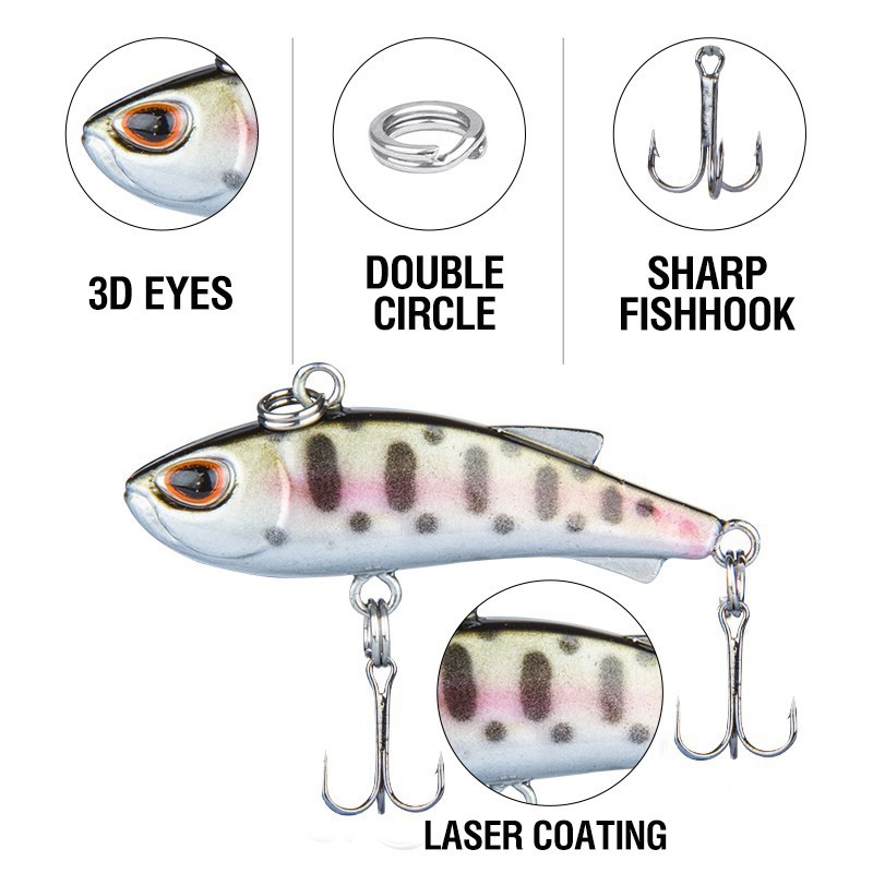 Vibration Lure Vib lure 3.8g / 4cm Mirip GOMOKU VIBE