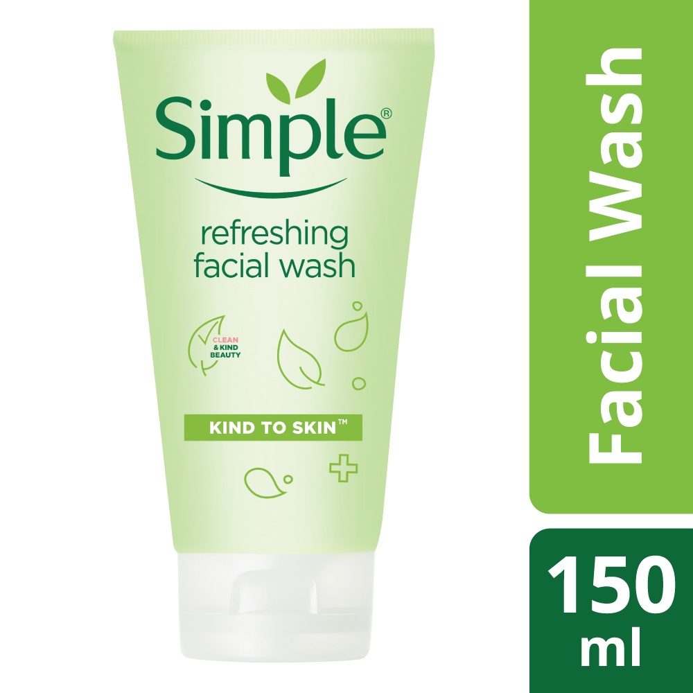Simple Facial Wash Gel Refreshing 150 ml