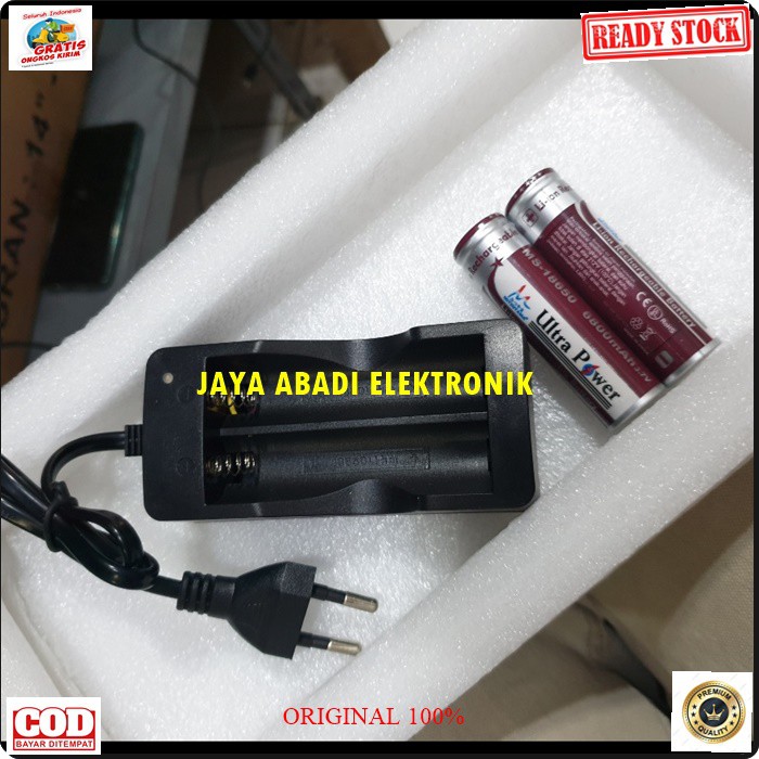 G411 SET DESTOP ADAPTOR DAN BATERAI VAPE VAPOR 18650 3.7 V 6800 MAH CAS CASAN BATERAI SENTER POWERBANK PB KOMPLIT SET LENGKAP ADAPTER CHARGER BATOK TRAVEL POWER SUPPLY SWITCHING PAKET SEHINGGA LEBIH HEMAT DAN TERJANGKAU