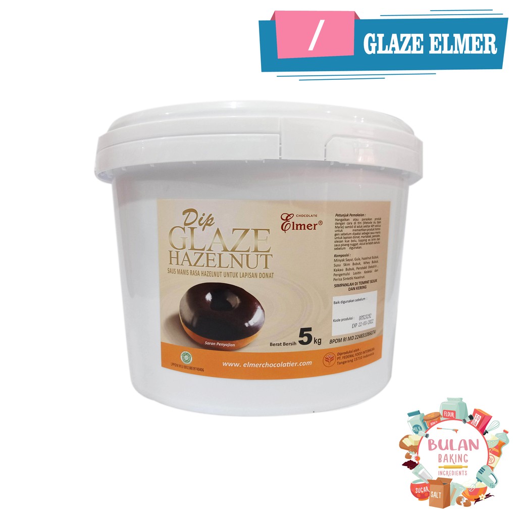 

Glaze Hazelnut Elmer 5Kg