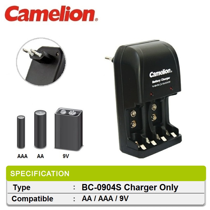 Camelion Charger Battery Universal BC-0904S