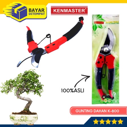 KENMASTER K800 Gunting Dahan Ranting Daun Tanaman Bonsai Cangkok Stek