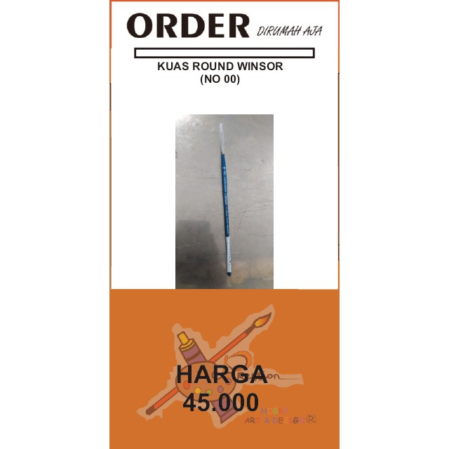

KUAS ROUND WINSOR (NO 00)