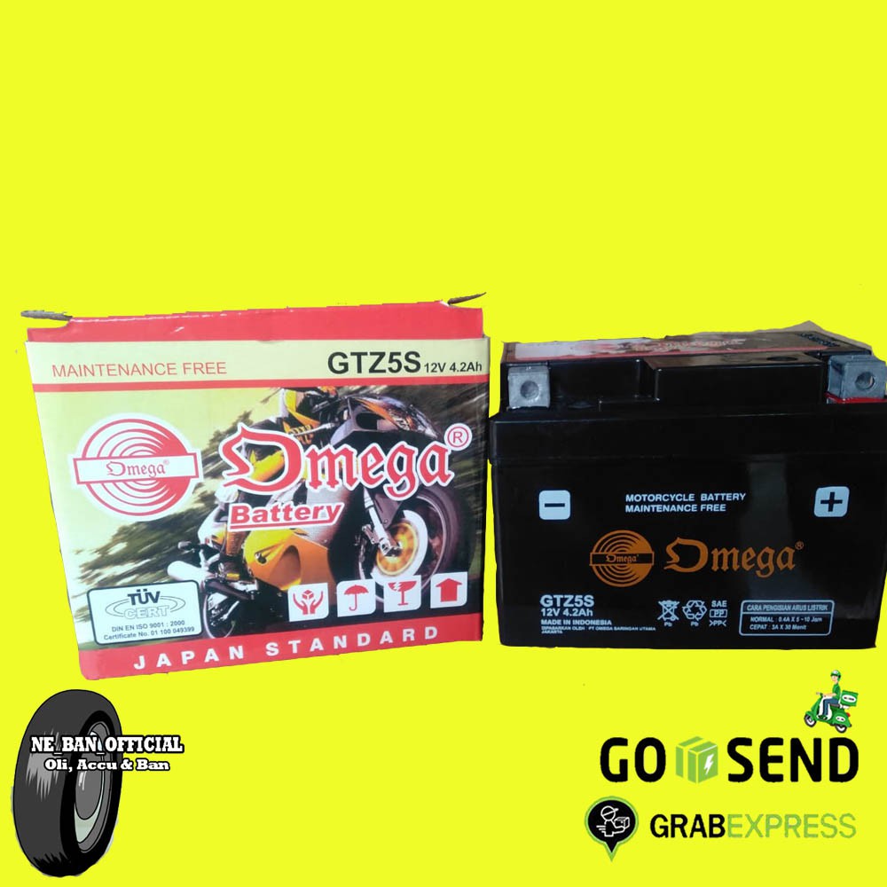 AKI MOTOR OMEGA GTZ5S , Type Kering