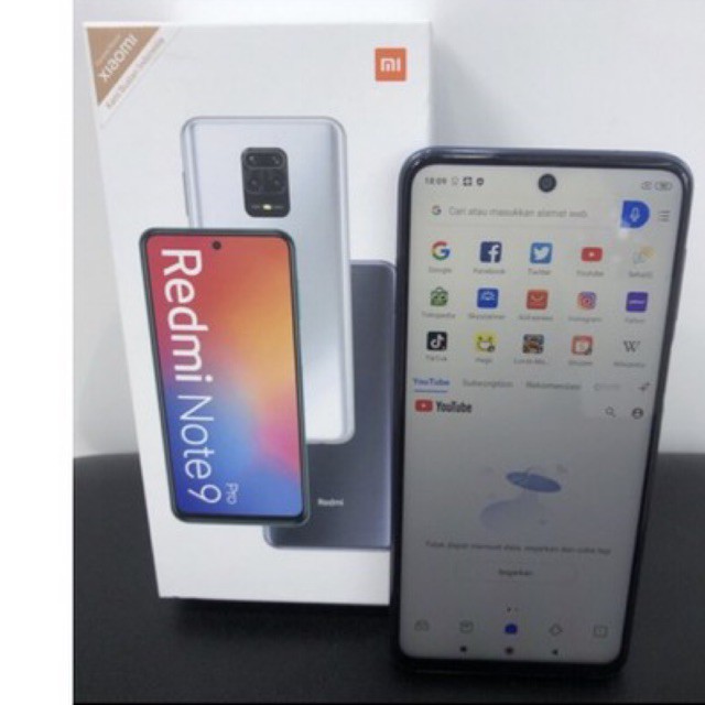 PROMO CUCI GUDANG HP xiaomi note 9pro ram 6/64 GARANSI RESMI TAM 1 tahun