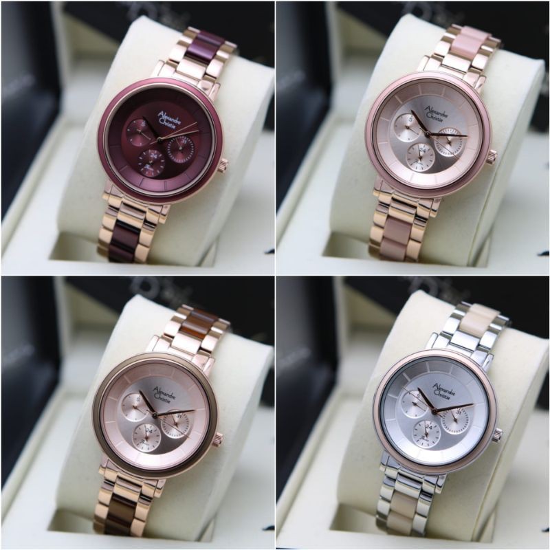 ALEXANDRE CHRISTIE WANITA AC2918 / AC 2918 ORIGINAL GARANSI RESMI 1 TAHUN