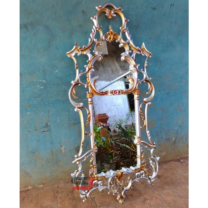 kaca cermin dinding ukir jepara