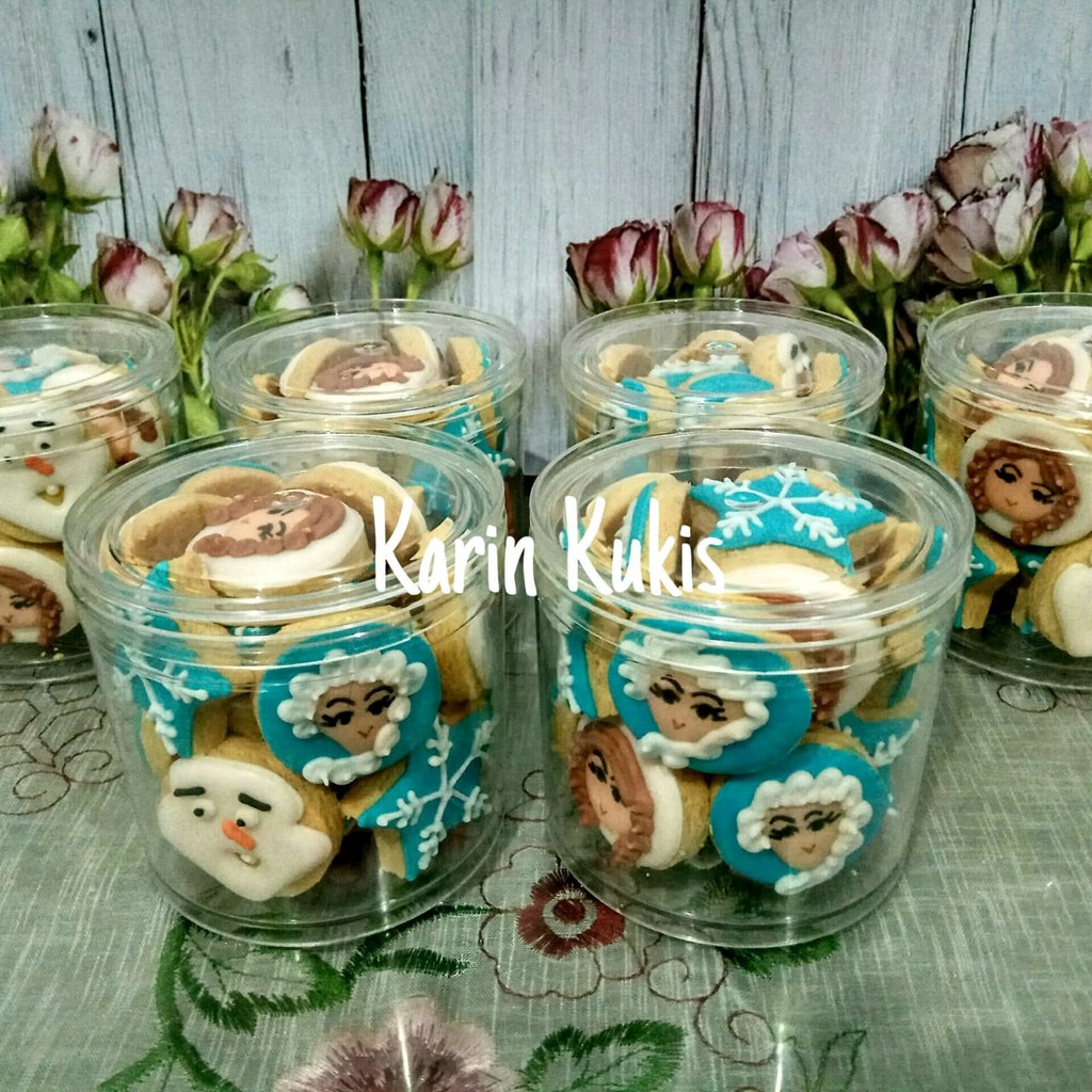 

Kukis Hias, Kukis Karakter, Fancy Cookies, Hampers Frozen 250gr