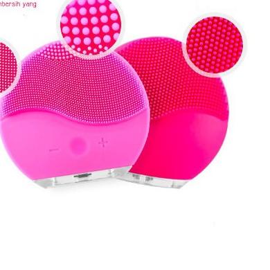 ➱ Alat Pembersih Wajah Elektrik Brush Silicon Facial Cleaner ✰
