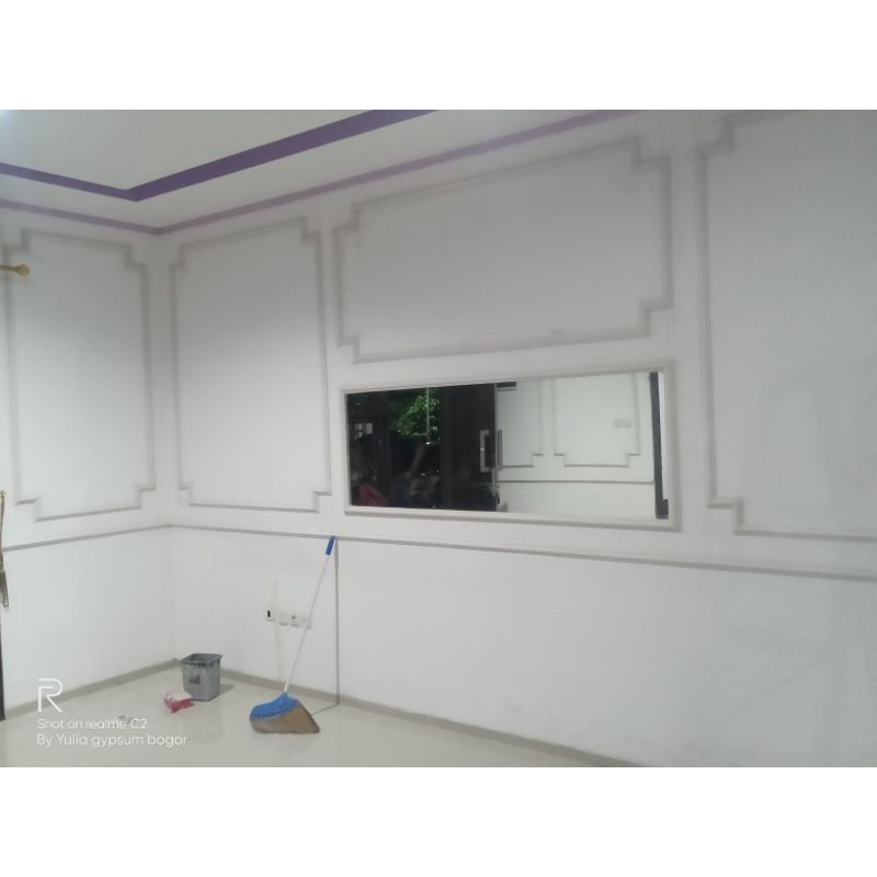 hiasan dinding list profil gypsum
