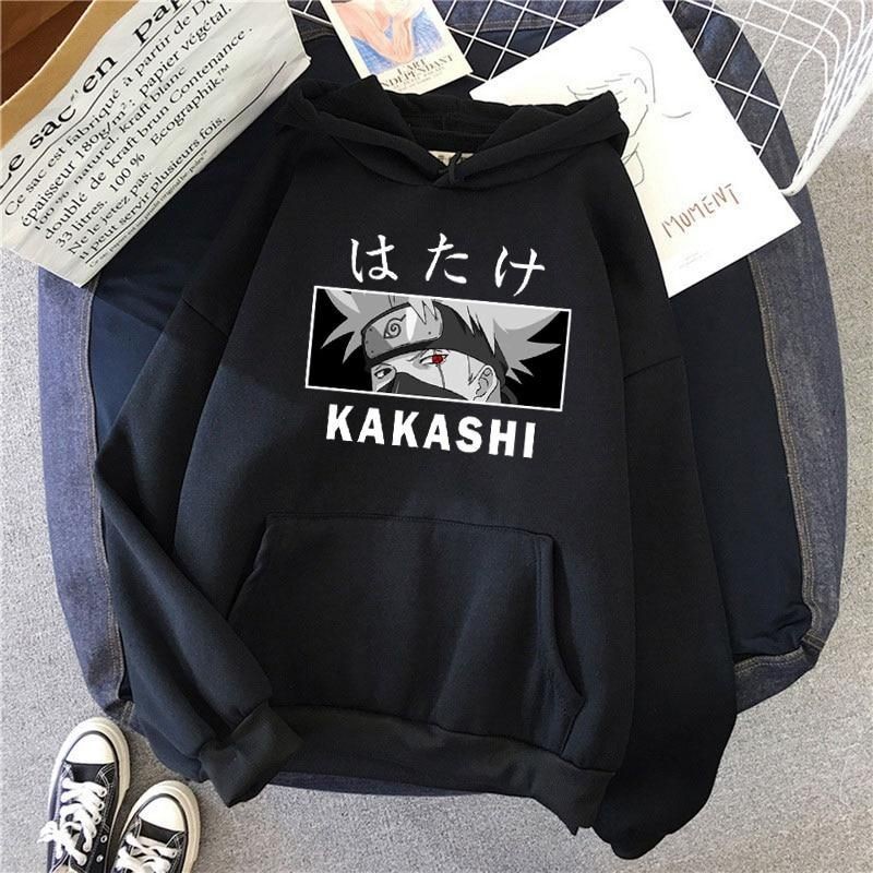 ANIME HOODIE UNISEX KAKASHI - ATASAN KEREN PREMIUM