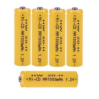 Baterai Battery Batre Rechargeable AA A2 Ni-Cd Isi Ulang 1000Mah bisa Cas kembali mainan mouse