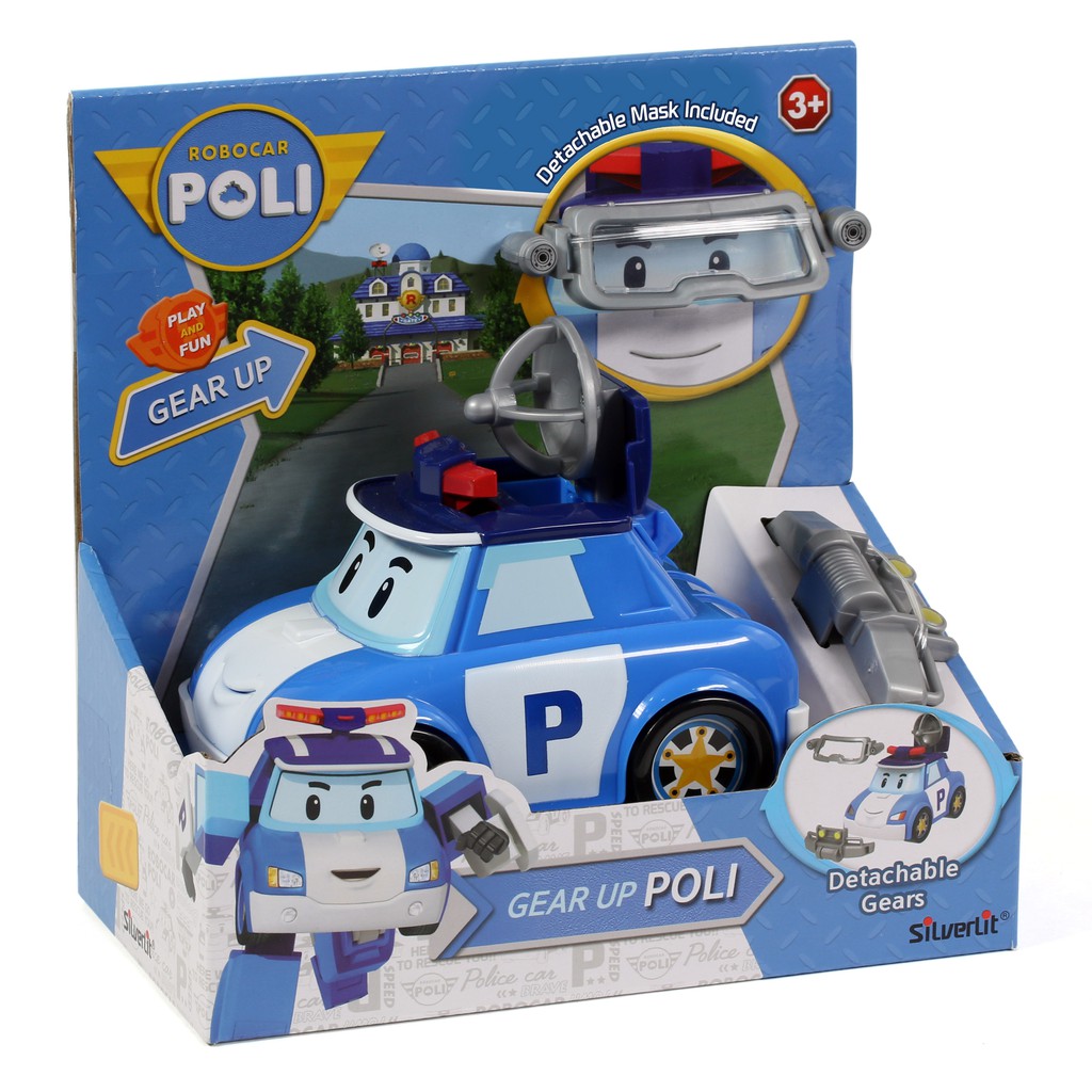 Robocar Poli 83392 Gear Up Poli Mainan Anak Original