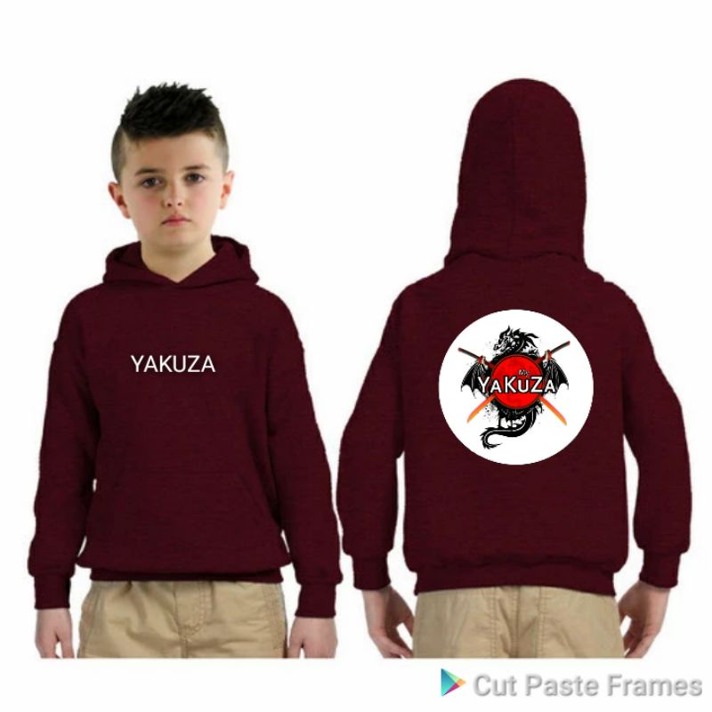 JAKET ANAK HOODIE LOGO YAKUZA