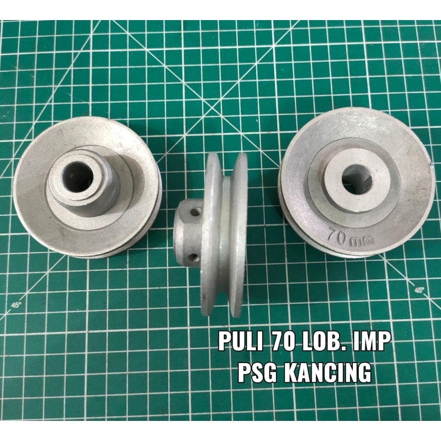 Poli Dinamo 70mm Import Mesin Jahit Pasang Kancing