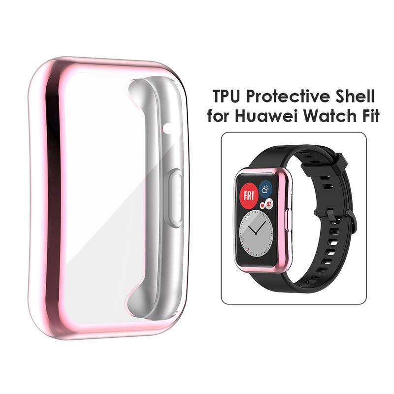 Casing Pelindung Layar Smartwatch Huawei Watch Fit 2 Bahan TPU Anti Gores