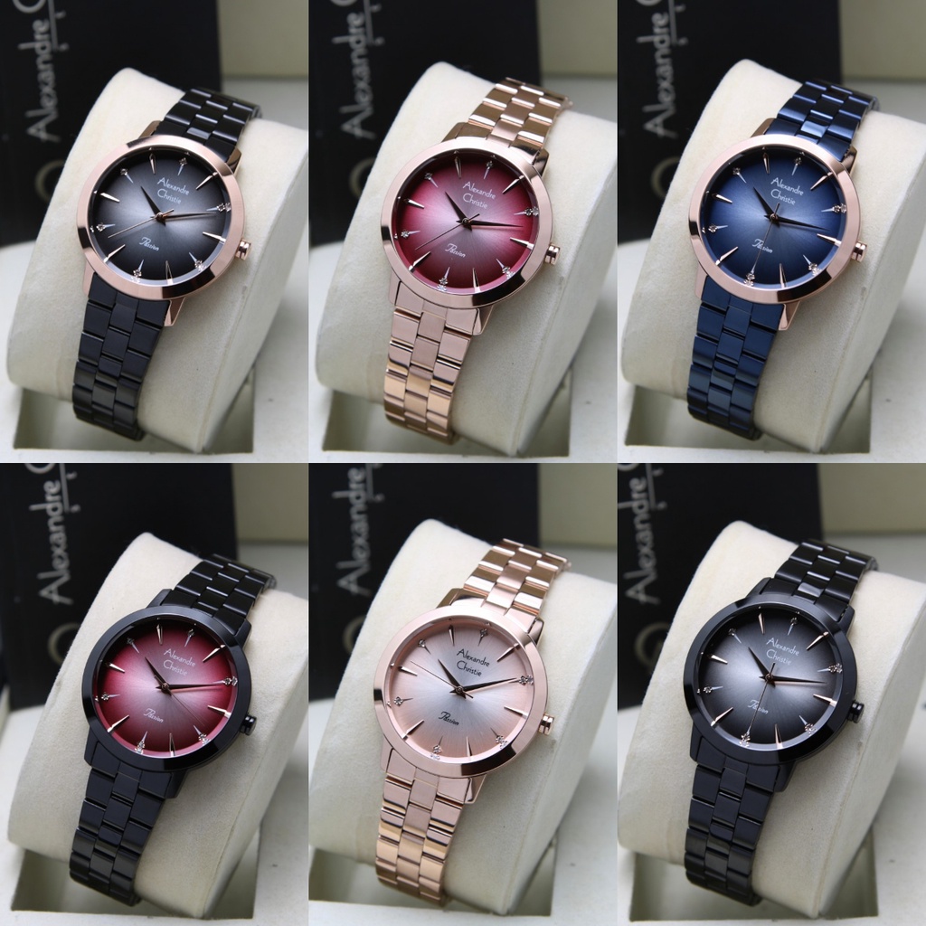 JAM TANGAN WANITA ALEXANDRE CHRISTIE AC 2975 ORIGINAL GARANSI RESMI 1 TAHUN