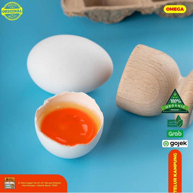 

Telur Kampung Omega / Butir