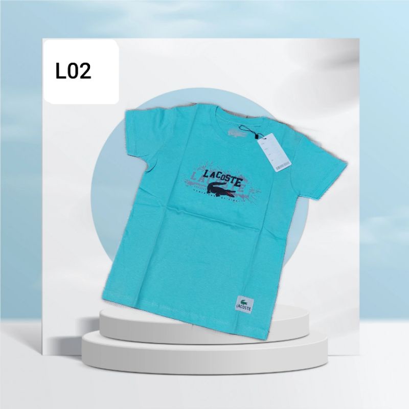 kaos anak LACOSTE  PREMIUM/ unisex / baju anak laki laki dan baju anak perempuan