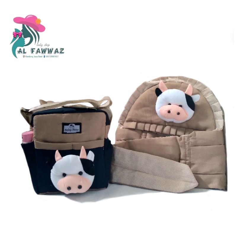 Tas bayi set gendongan 2in1