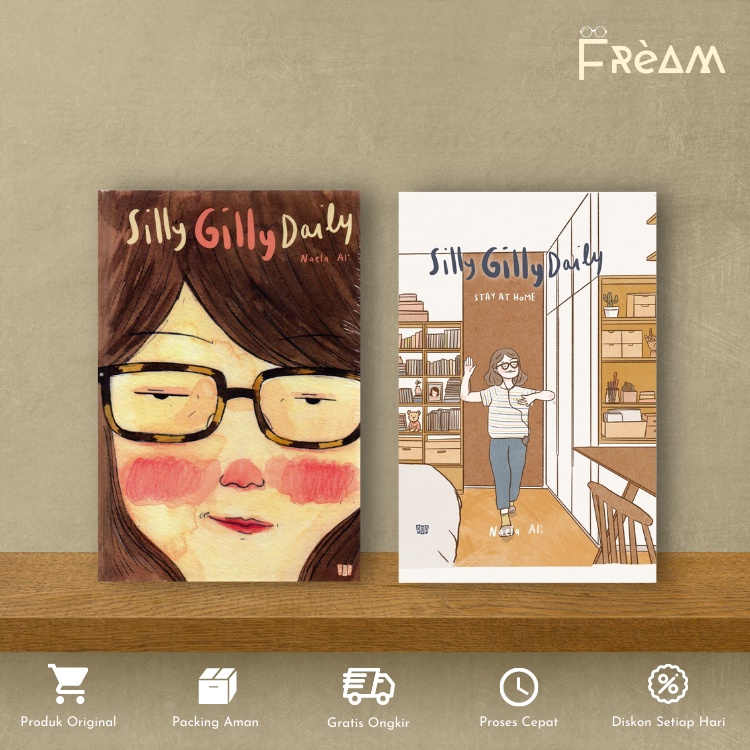 Buku Puisi Silly Gilly Daily | Silly Gilly Daily: Stay At Home by Naela Ali