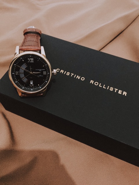 Bnib Jam Tangan Pria Cristino Rollister Cr1020 Shopee Indonesia