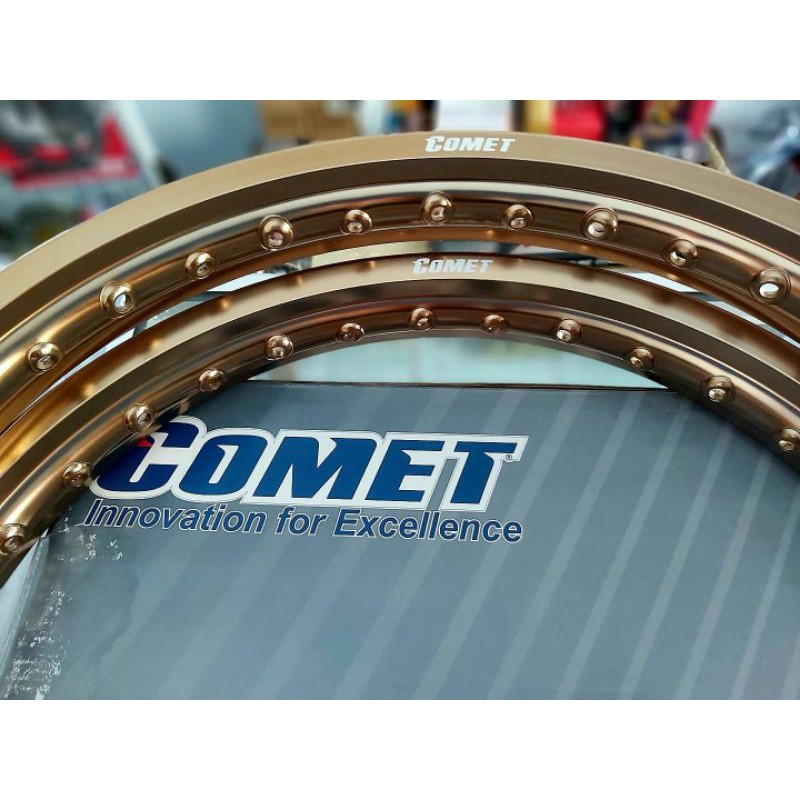 velg comet wx shape ukuran 160 ring 17 depan belakang 1set