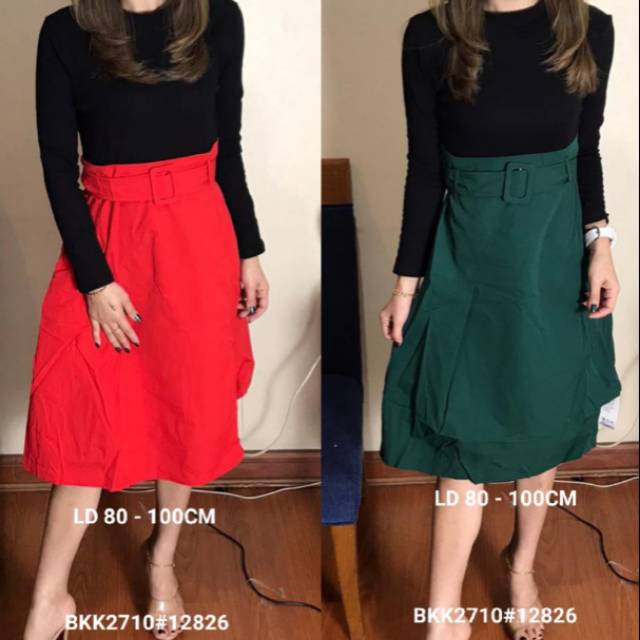 Dress fashion murah import bkk bangkok baju terusan wanita style korea