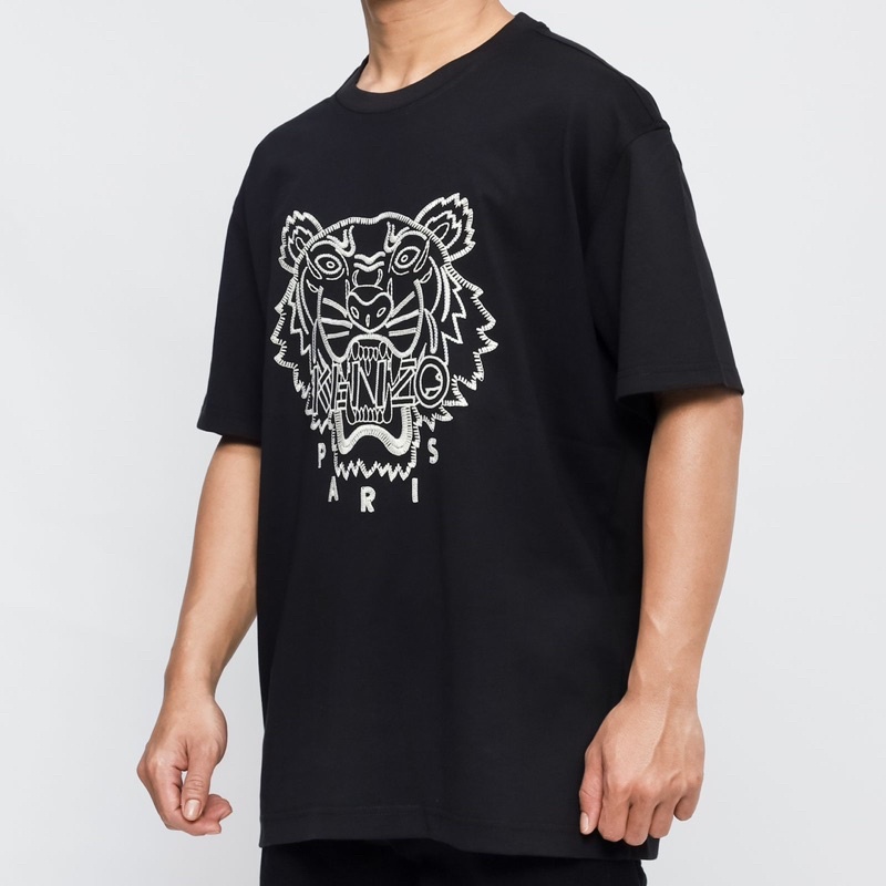 Ken. Tiger Tshirt Bordir Gold