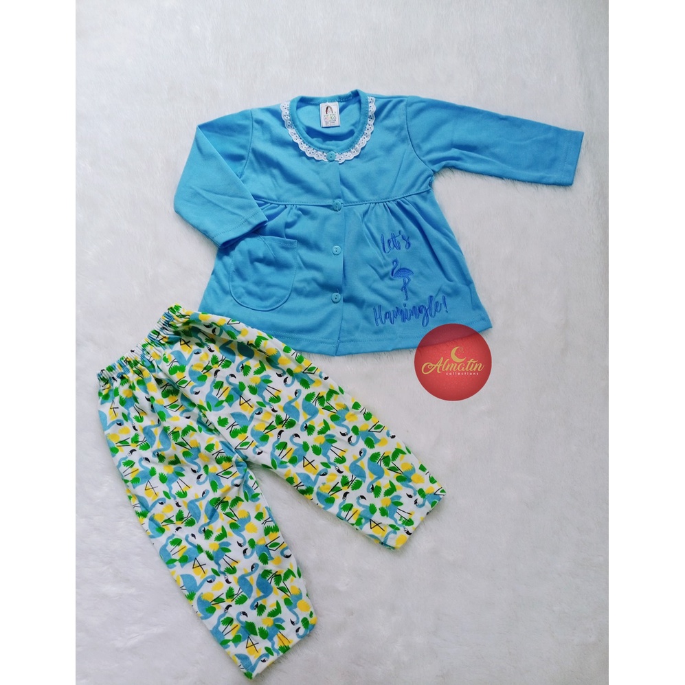 Setelan Piyama Baju Bayi / Baju Panjang Anak / Setelan Harian Anak