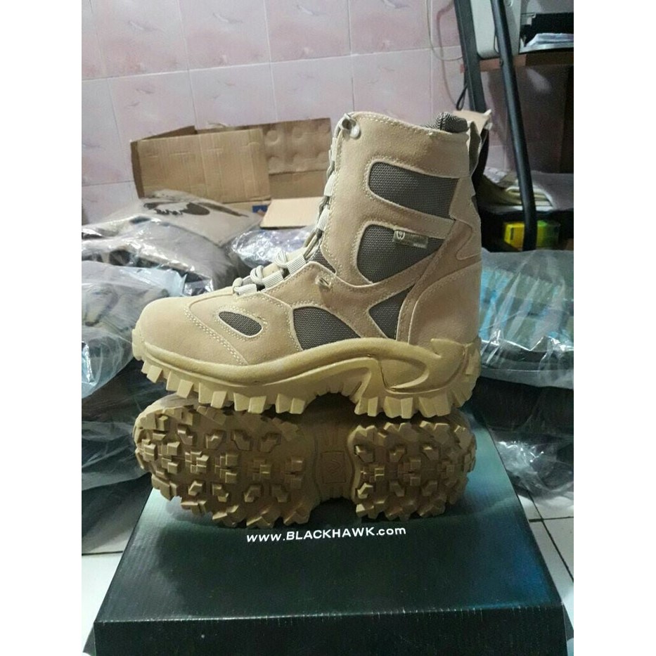 Unik Sepatu blackhawk TAN Limited