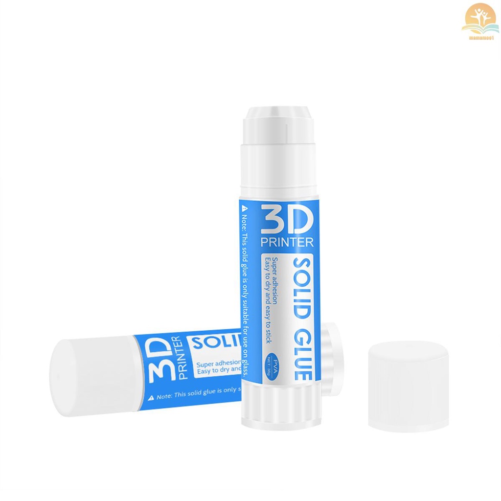 3pcs 3D Printer Solid Glue Stick Anti Edge Warping Adhesive Glue Non-toxic Washable for Hot Bed Platform Glass Plate